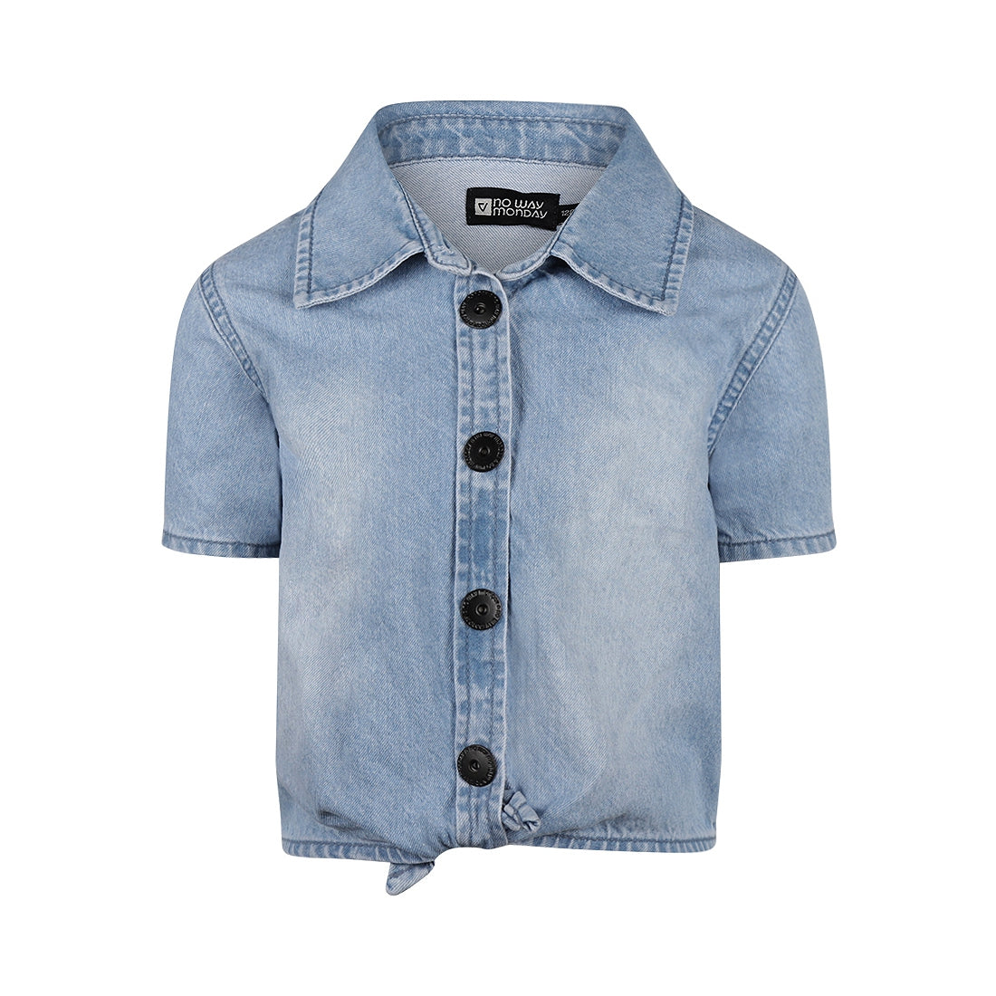 Jeans blouse ss (P54008-1)