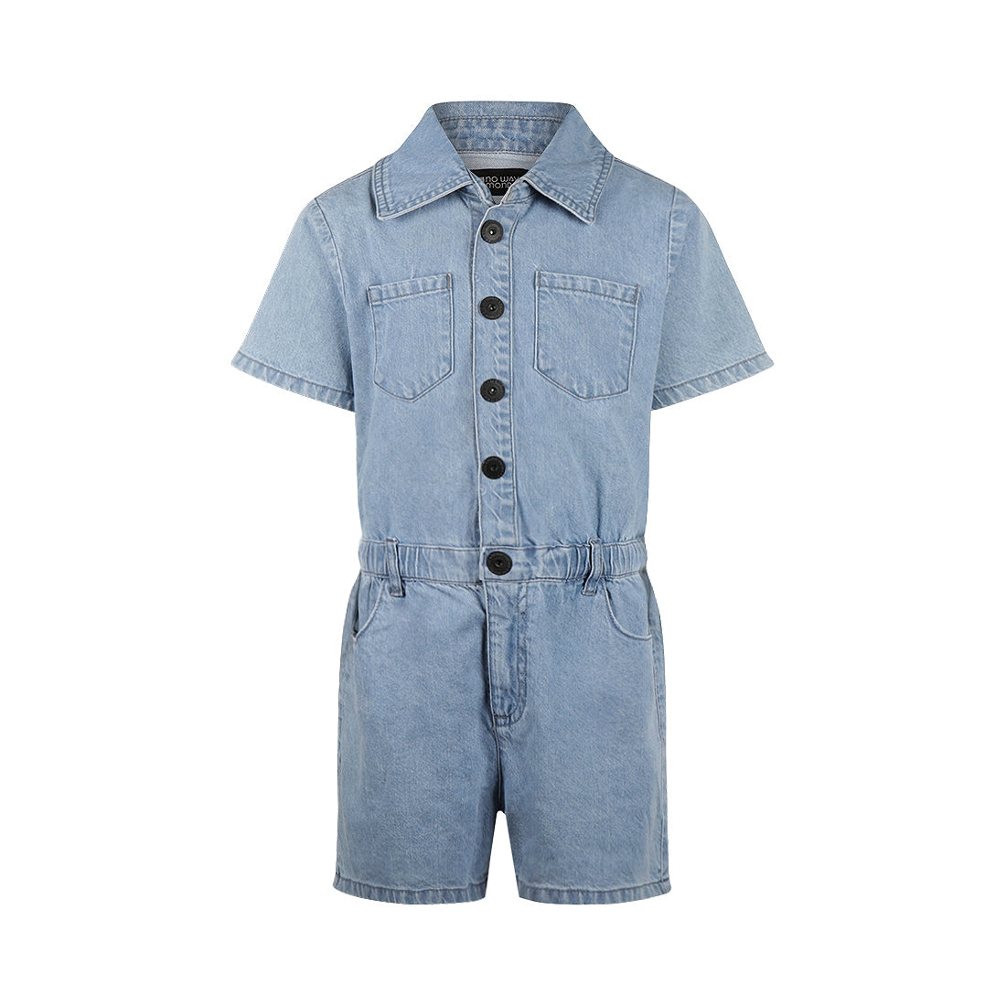 Jeans jumpsuit short (P54015-1)