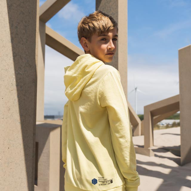Sweater with hood ls (R50190-1)