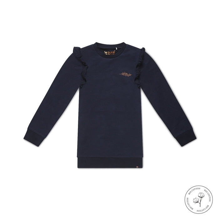 Girls Nena dress ls Bio Cotton (WN905)