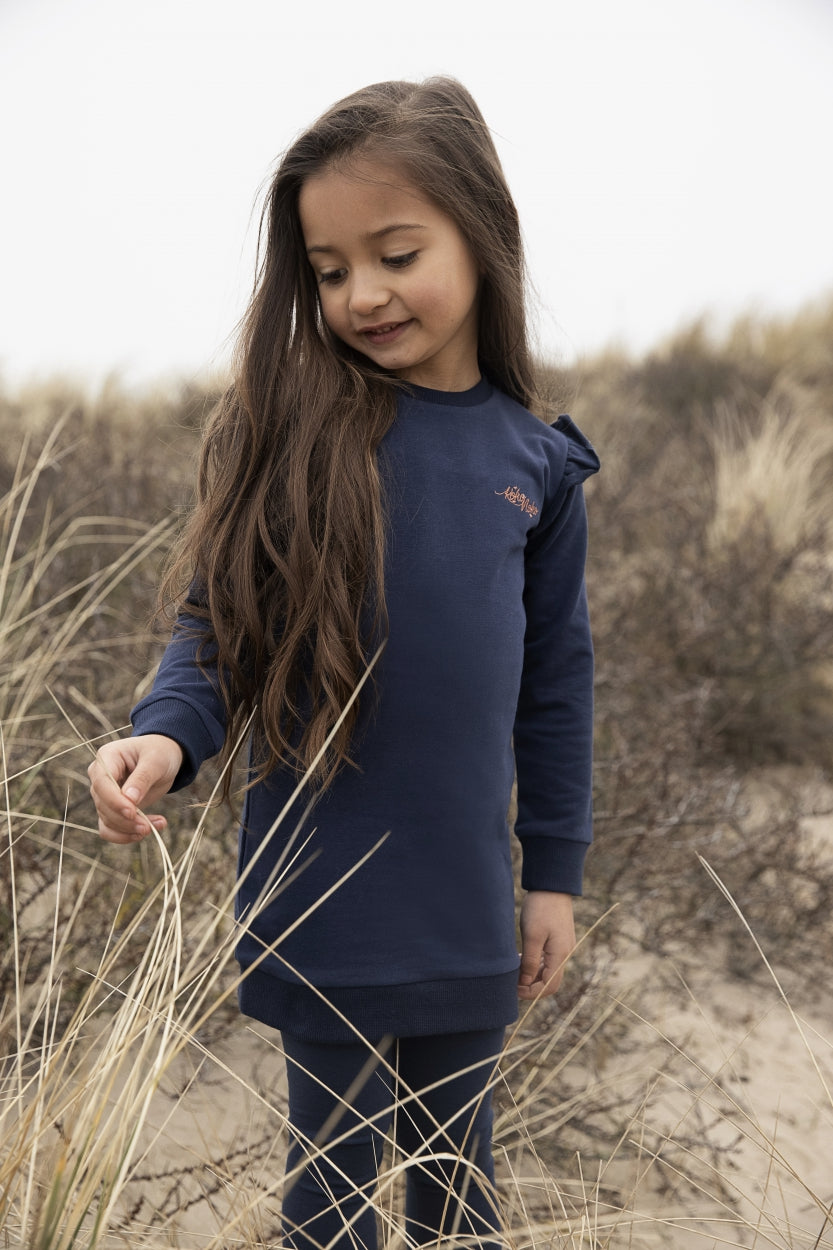 Girls Nena dress ls Bio Cotton (WN905)