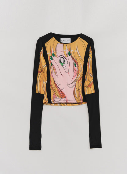& speak love waits anime Long-sleeve top