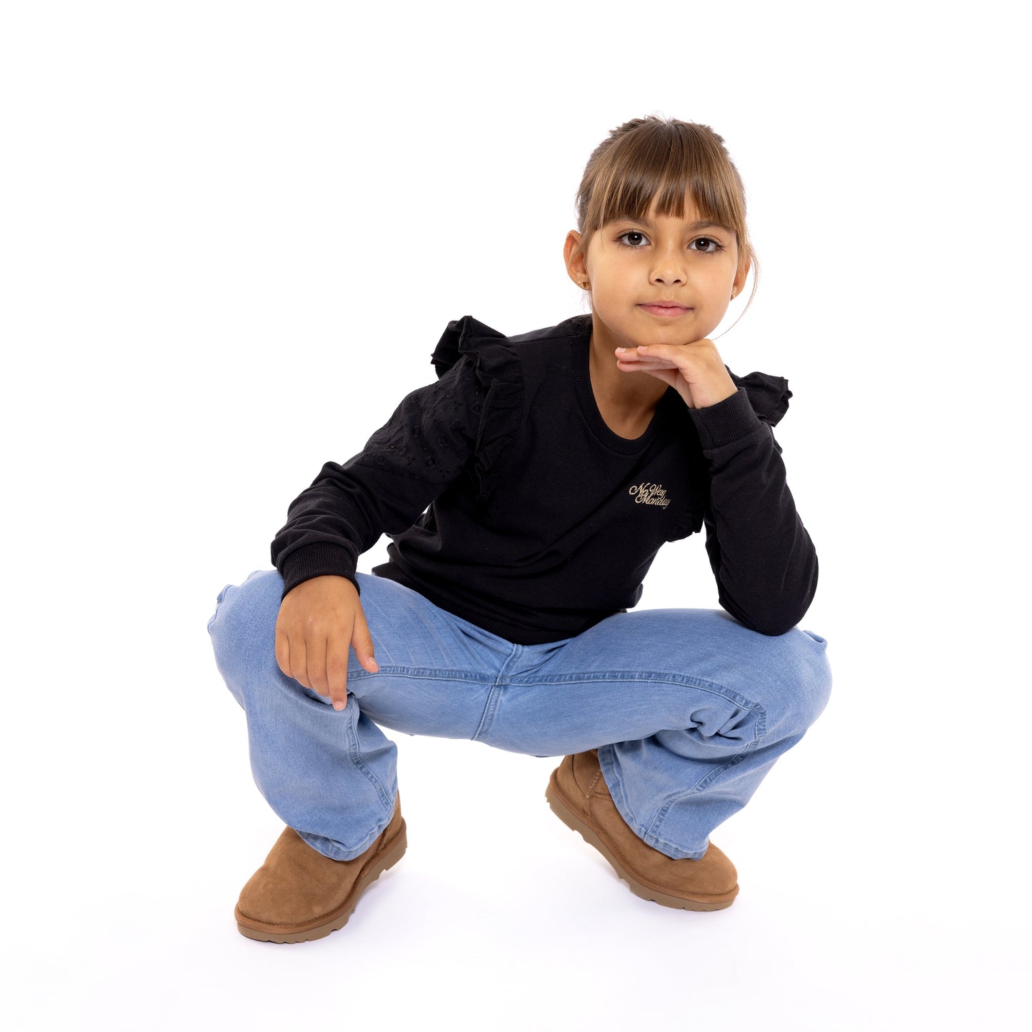 Sweater with crewneck (Q52065-1)