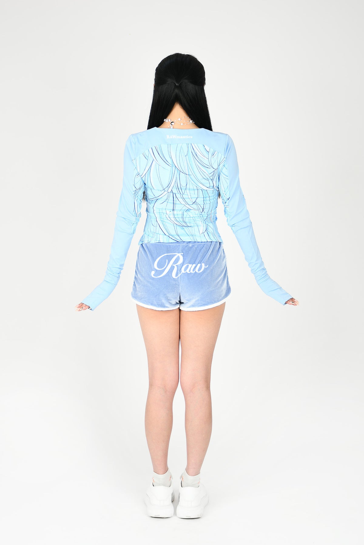 &SPEAK LOVE WAITS Animation Top – Pink