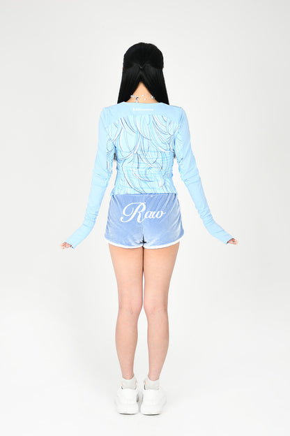 &SPEAK LOVE WAITS Animation Top – Pink
